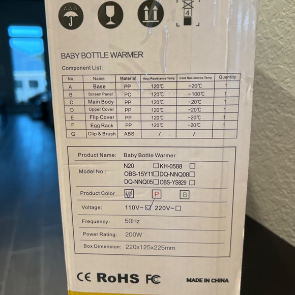 Mosbaby 9-in-1 Bottle Warmer - Picture 2 of 2